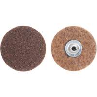 PowerLock&reg; Abrasotex Buffing Disc, 2" Dia., Coarse Grit, Aluminum Oxide - Merit 08834166287