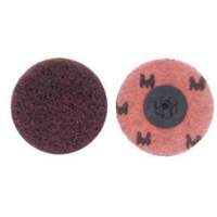 Disque de polissage PowerLock Abrasotex, 4" dia., Grain Moyen, Oxyde d'aluminium - Merit 08834166295