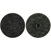 Disques non tiss&eacute;s &agrave; changement rapide, 2" dia., Grain Extra grossier, Oxyde d'aluminium - Merit 08834167821