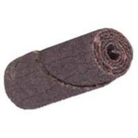 Cartridge Rolls, 80 Grit, 3/4" Dia., Aluminum Oxide, 1" L, 1/8" Arbor - Merit 08834180469