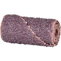 Rouleau de papier abrasif ALO, 80 Grain, 3/4" dia., Oxyde d'aluminium, 2" lo, 1/4" Dimension de l'arbre - Merit 08834181297