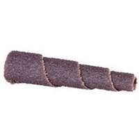 ALO Spiral Cartridge Roll, 60 Grit, 1" Dia., Aluminum Oxide, 2" L, 3/16" Arbor - Merit 08834181878