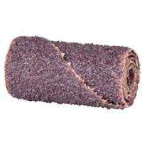 Rouleau de papier abrasif ALO, 150 Grain, 3/4" dia., Oxyde d'aluminium, 1-1/2" lo, 1/4" Dimension de l'arbre - Merit 08834182807