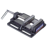 Drill Press Vise, 4" Jaw Width, 0" Throat Depth, Bench Mount Base - King Canada KPV-4