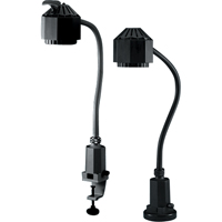 Sunnex Task Lights - 50 Watt Moisture Resistant Halogen Task Lights, 50 W, Halogen, 27" Neck, Black - Sunnex Inc HF2000-27