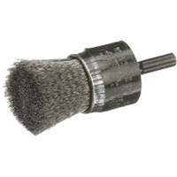 Brosse mont&eacute;e &agrave; fils ondul&eacute;s, 1", Fils 0,006" - Osborn 0003007400