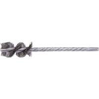 Ensemble de brosses internes &agrave; fils m&eacute;talliques ondul&eacute;s HeliTuf, 1/2" dia. x 1" l, 3-1/2" longueur hors tout - Osborn 0003603200