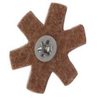 Abrasotex Surface Preparation Star, 3" Dia., Coarse Grit, Aluminum Oxide - Merit 08834185929