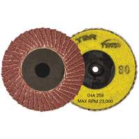 TWIST Flap Disc, 2-1/2" x Type 27, 80 Grit, Aluminum Oxide - Walter Surface Technologies 04A258