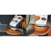 Enduro-Flex Flap Disc, 4-1/2" x 5/8"-11, Type 27, 40 Grit, Zirconia Alumina - Walter Surface Technologies 06B454