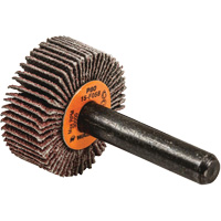 Flap Wheels-Coolcut Flap Wheels, Aluminum Oxide, 80 Grit, 1" x 3/8" x 1/4" - Walter Surface Technologies 15F058