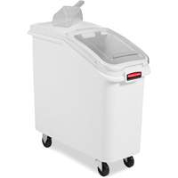 Contenants mobiles &agrave; ingr&eacute;dients avec couvercle coulissant, Capacit&eacute; de 2,75 pi³, 28" h x 13-13/100" la x 29-1/4" p - Rubbermaid 2020793