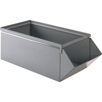 Bac en acier, Cap. 100 lb, 15" la x 24" p x 11" h, Bleu - Stackbin 1-5SB-4