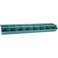 Bacs sectionnels superposables, Cap. 100 lb, 37" la x 8" p x 4-1/2" h, Bleu - Stackbin 3-0SS-4