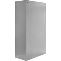 KPC-300 Parts Cabinet, Galvanized Steel, 60 Drawers, 21-3/10" x 10-2/5" x 36-9/10", Grey - KLETON 