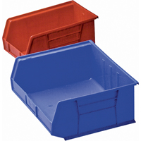 Bac en plastique, 8-1/4" la, 9" h x 18" p, Bleu - Akro-Mils A30265P09