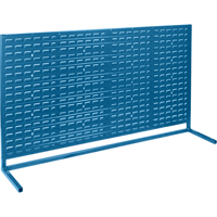 Supports d'&eacute;tabli &agrave; fentes - Supports seulement, 0 bacs, 72" la x 15" p x 40" h - KLETON 