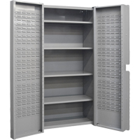 Deep Door Combination Cabinets, 38" W x 24" D x 72" H, Grey - KLETON 