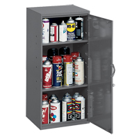 Armoires utilitaires, Acier, 2 Tablettes, 30" h x 13-3/4" la x 12-3/4" P, Gris - Durham Manufacturing 055-95