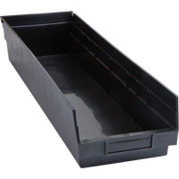 Bacs &agrave; pi&egrave;ces en plastique recycl&eacute;, 6-5/8" la x 23-5/8" p x 4" h, Capacit&eacute; de 50 lb - Quantum Storage System QSB106BR