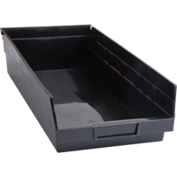 Bacs &agrave; pi&egrave;ces en plastique recycl&eacute;, 8-3/8" la x 17-7/8" p x 4" h, Capacit&eacute; de 40 lb - Quantum Storage System QSB108BR