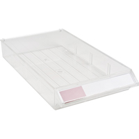 Replacement Drawer for KPC-300 Parts Cabinet, Plastic, 5-3/8" W x 9-13/16" D x 1-3/5" H, Clear - KLETON 