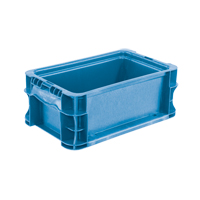 Syst&egrave;me de contenants d'exp&eacute;dition 4845 de StakPak Plus, 7,4" la x 12" p x 5" h, Bleu royal - Orbis 6700803