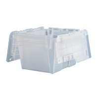 Contenants de distribution Flipak en plastique polypropyl&egrave;ne (PP), 11,8" x 9,8" x 7,7", Transparent - Orbis 5310700