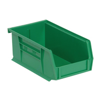 Bacs ultra empilable & suspendable, 4-1/8" la, 3" h x 7-3/8" p, Vert - Quantum Storage System QUS220GN