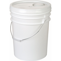 Pail With Gasket Lid, Plastic, 20 L - Ropak 