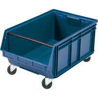 Mobile Giant Stacking Bin, 11-7/8" H x 18-3/8" W x 29" D, 150 lbs. Capacity, Blue - KLETON 
