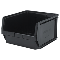 Bac MAGNUM en mat&eacute;riau recycl&eacute;, 11-7/8" ha x 18-3/8" la x 19-3/4" p, Capacit&eacute; de 150 lb, Noir - Quantum Storage System QMS543BR