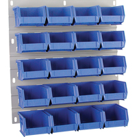 Panneau &agrave; suspendre, 20 bacs, 18" la x 1" p x 19" h -  