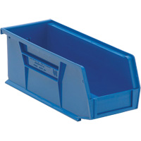 Bacs ultra empilable & suspendable, 4-1/8" la, 4" h x 10-7/8" p, Bleu - Quantum Storage System QUS224BL