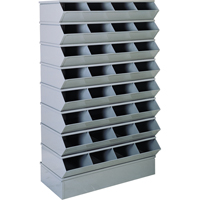 Syst&egrave;mes sectionnels &agrave; assembler, Cap. 5000 lb, 37" la x 20" p x 63" h, Bleu - Stackbin 3-418SSB-4