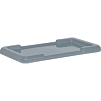 Bacs empilables en crois&eacute; - Couvercles - Quantum Storage System LID2516-8GY