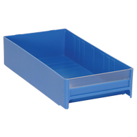 Cabinet Drawer, 5-5/8" W x 11" D x 2-1/2" H, Blue - Quantum Storage System IDR203BL