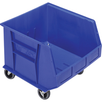Bac mobile, 14" ha x 16-1/2" la x 18" p, Capacit&eacute; de 75 lb, Bleu - Quantum Storage System QUS275MOBBL