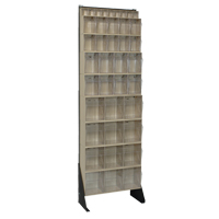 Support pour bacs basculants, 23-5/8" la x 8" p x 75" h, 36 tiroirs - Quantum Storage System QFS170-36IV