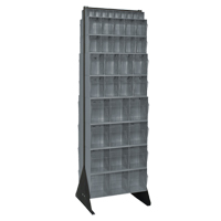 Support pour bacs basculants, 23-5/8" la x 16" p x 75" h, 72 tiroirs - Quantum Storage System QFS270-72GY
