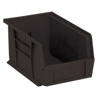 Ultra Stack & Hang Bin, 6" W x 5" H x 9-1/4" D, Black - Quantum Storage System QUS221BK