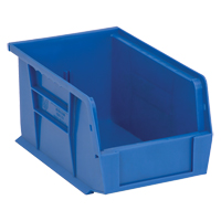 Bacs ultra empilable & suspendable, 6" la, 5" h x 9-1/4" p, Bleu - Quantum Storage System QUS221BL
