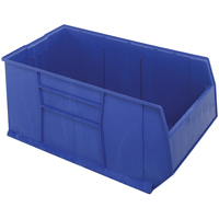 Rackbin Pallet Rack Containers, 23-7/8" W x 41-7/8" D x 17-1/2" H - Quantum Storage System QRB246BL