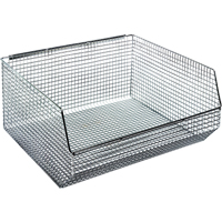 Wire Mesh Stack & Hang Bins - Quantum Storage System QMB550C
