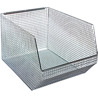 Wire Mesh Stack & Hang Bins - Quantum Storage System QMB560C