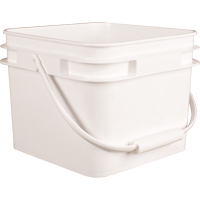 Seau carr&eacute;, Plastique, 2,1 gal. - Mauser Packaging PPROO0086