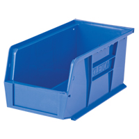 Bac empilable & &agrave; suspendre, 5-1/2" la, 5" h x 10-7/8" p, Bleu - KLETON 