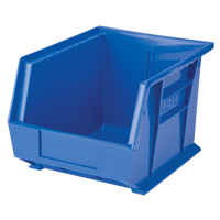 Bac empilable & &agrave; suspendre, 8-1/4" la, 7" h x 10-3/4" p, Bleu - KLETON 