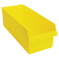 Bacs pour &eacute;tag&egrave;re Store-Max, 11-1/8" la x 8" H x 23-5/8" p, Jaune, Capacit&eacute; 68 lb - Quantum Storage System QSB816YL
