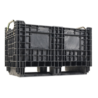 Heavy-Duty BulkTote&reg; Container, 30" L x 16" W x 19.2" H, Black - Orbis 898803